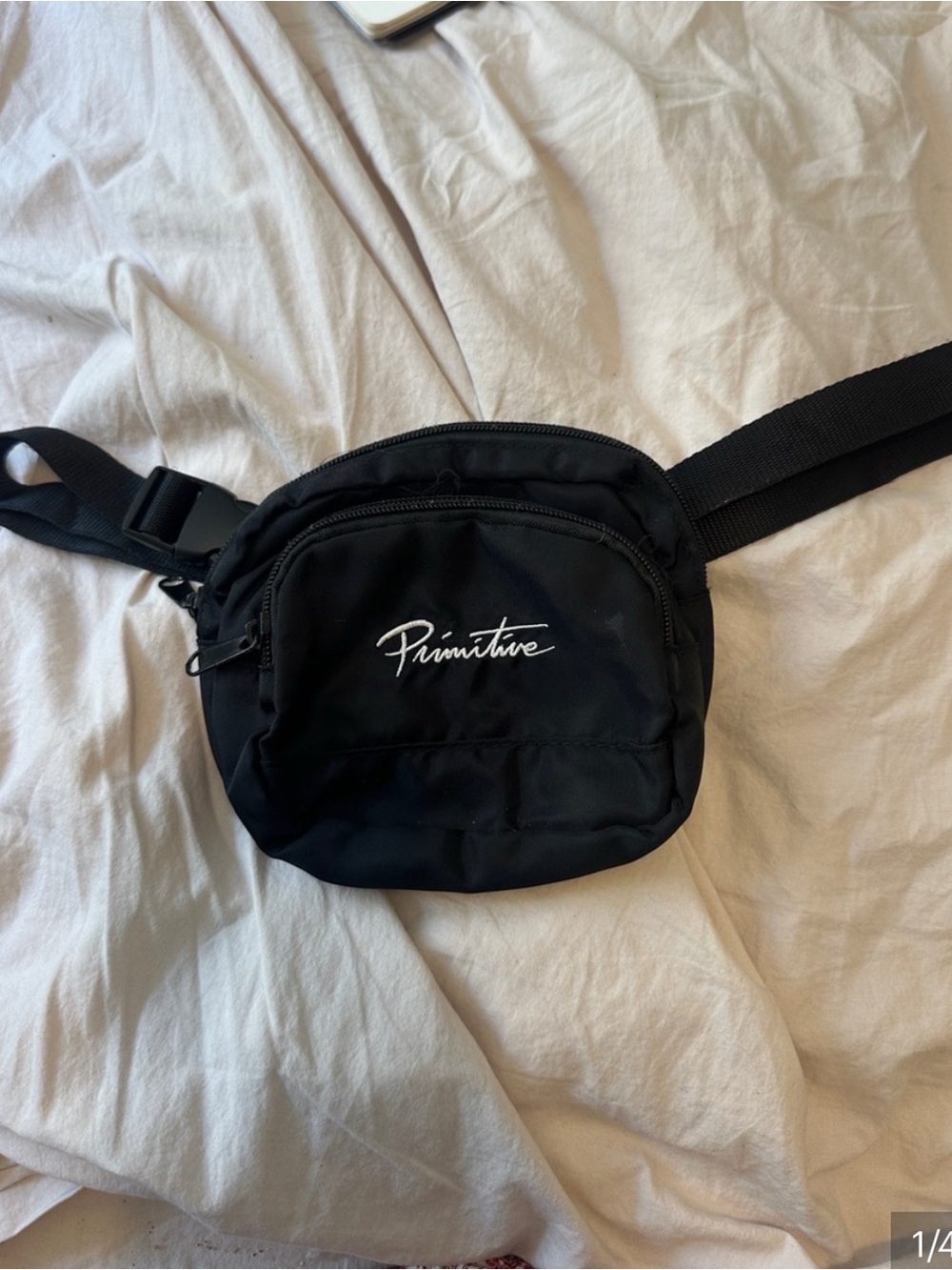 Black Classic Primitive Fanny Pack